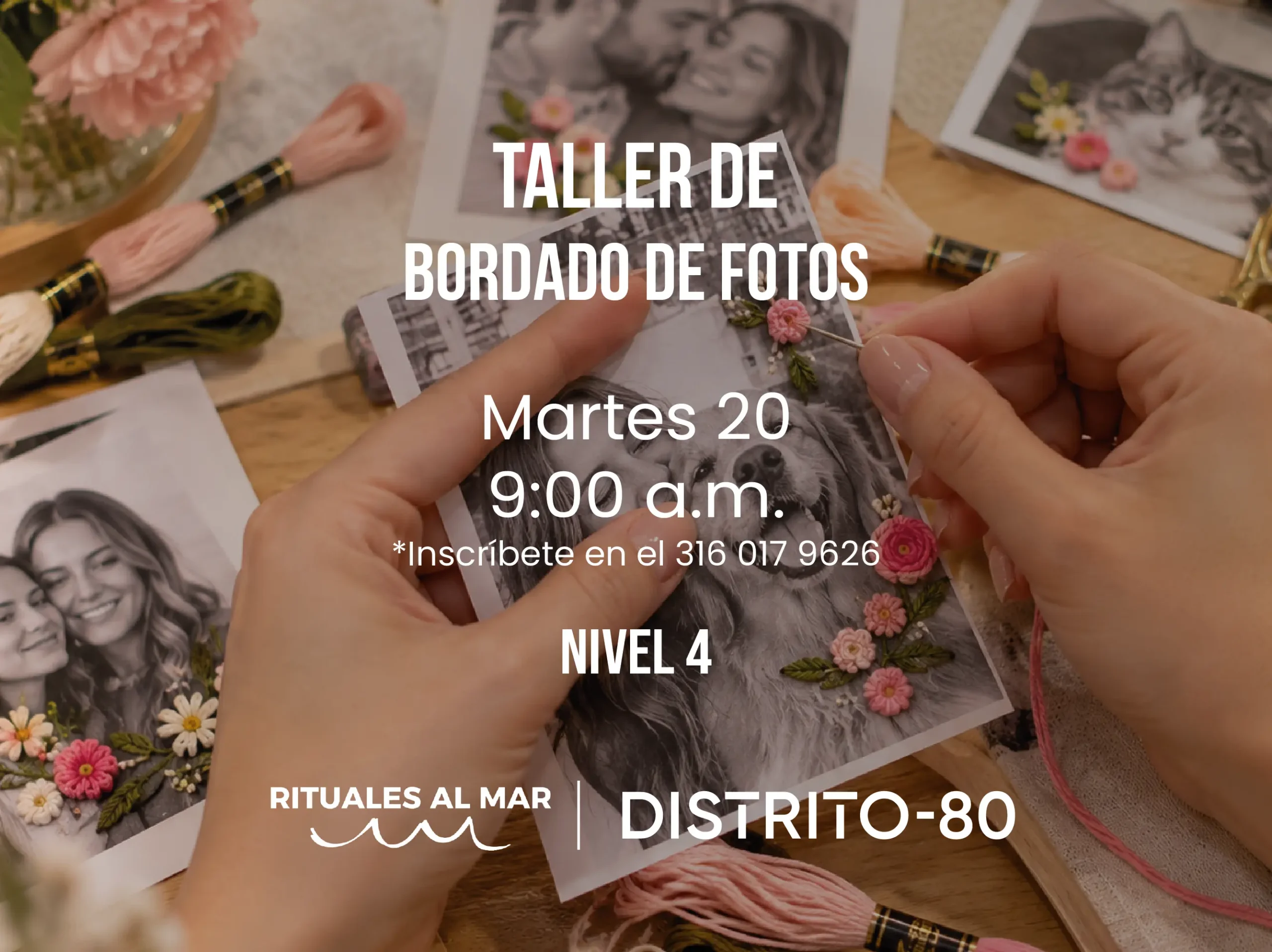 Taller de Bordado de Fotos