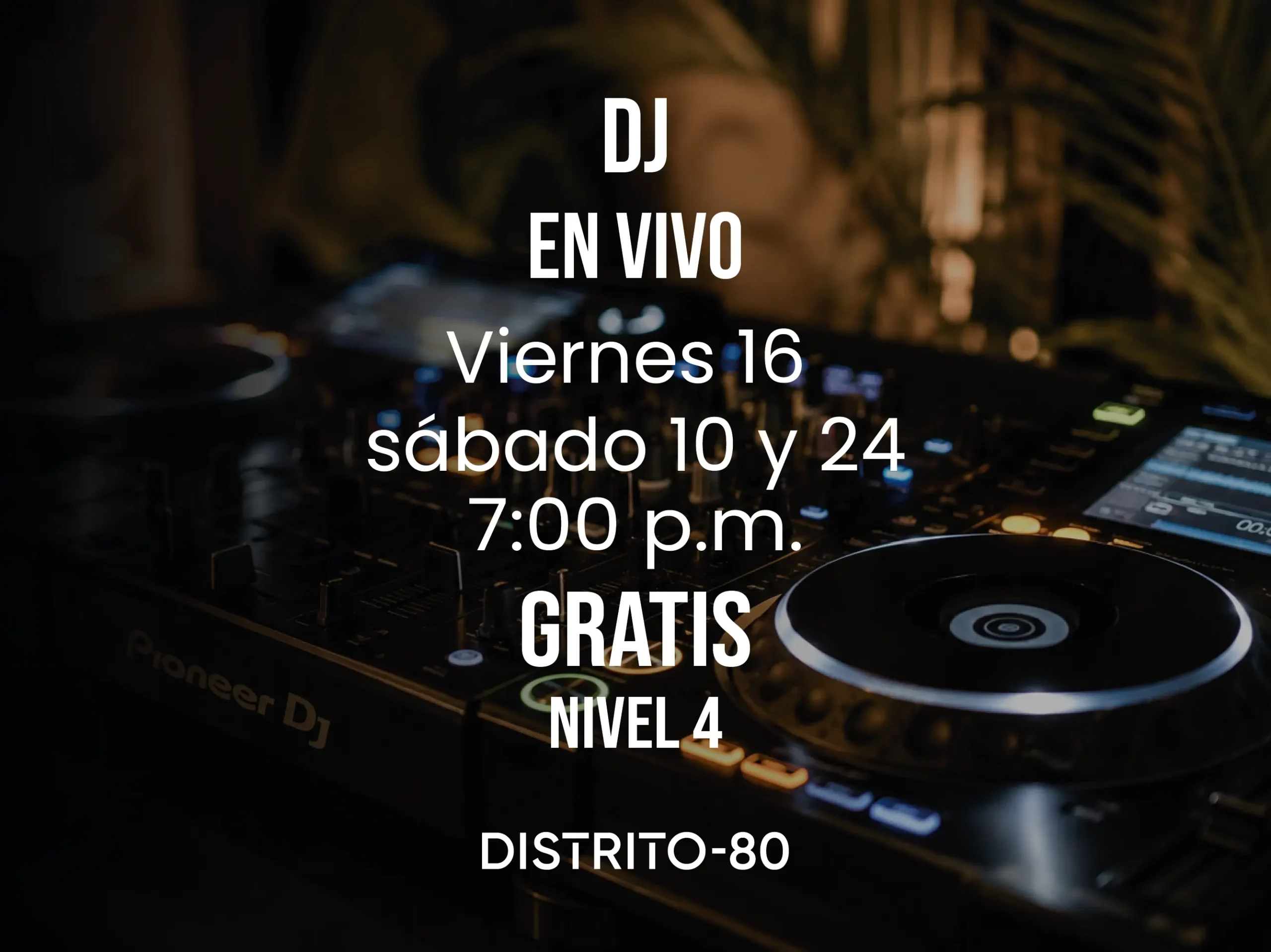 DJ en Vivo
